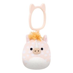 英国代购正品12.17 Squishmallows 3.5”Tulsa 塔尔萨斑点马 挂件