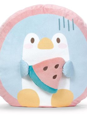 英国代购正品12.28 mymochi Waddle Penguin 摇摇企鹅配西瓜坐垫