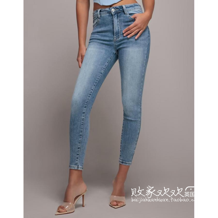 英国代购正品11.27 2025潮流导向 女装新款 时尚紧身舒适牛仔裤