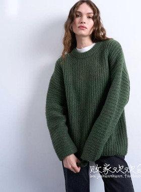 英国代购正品10.04 2025潮流导向 女装新款 TS针织长袖舒适毛衣