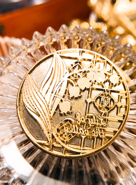 Lafa火漆印章君影草铃兰囍印火漆印章高端婚礼喜帖封印 定制复古