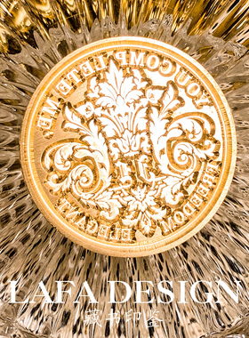 Lafa火漆印章圣母玛丽亚之泪 鸢尾花火漆印请柬封蜡 复古火漆印章