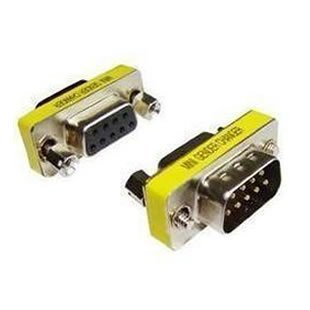 RS232连接器对接头 串口转接头 DB9针对针/公对公 母对母/孔对孔