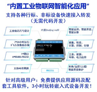 mqtt等 dlt645 modbus 工业物联网4G智能盒子 组态 采集器 可定制