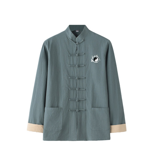 柔软轻盈盘扣中医养生馆中医馆