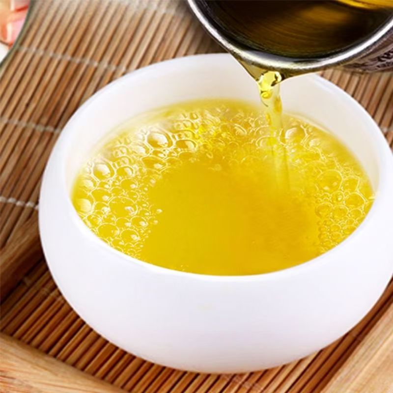 山西杏花竹叶酒45度2.5L桶装散装清香型竹青叶露酒5斤装竹青酒