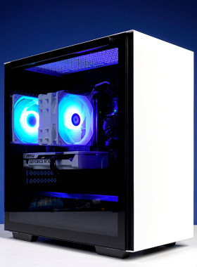 酷睿14400F微星RTX5060游戏电脑