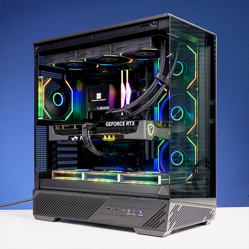 微星RTX5060TI显卡AMD锐龙9700X 7800X3D 9800X3D游戏AI电脑主机