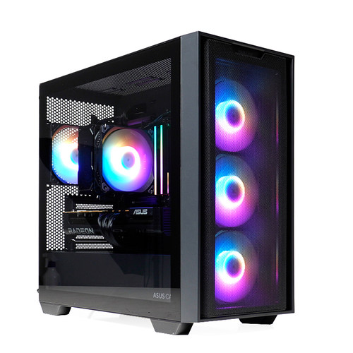 华硕RTX5060显卡AMD锐龙R5 9600X电竞游戏台式DDR5 48G电脑主机