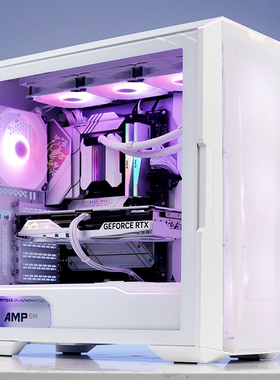 微星RTX5080渲染游戏5070TI显卡英特尔U7 265K白色RGB机电脑主机