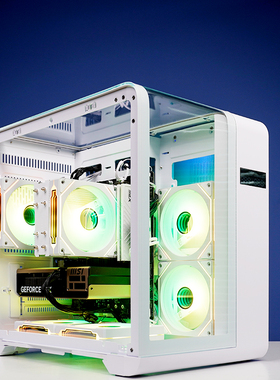 交朋友特惠微星RTX5060TI 16G大显存海景房酷睿I5 14400F电脑主机