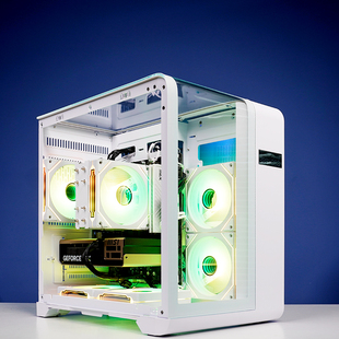 交朋友特惠微星RTX5060TI 16G大显存海景房酷睿I5 14400F电脑主机