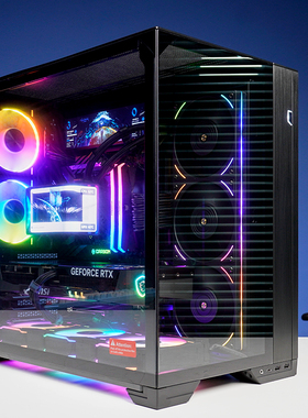 裸眼3D水冷微星5080魔龙AMD锐龙R7 9800X3D R9 9950X3D游戏电脑