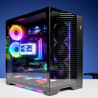 裸眼3D水冷微星5080魔龙AMD锐龙R7 9800X3D R9 9950X3D游戏电脑