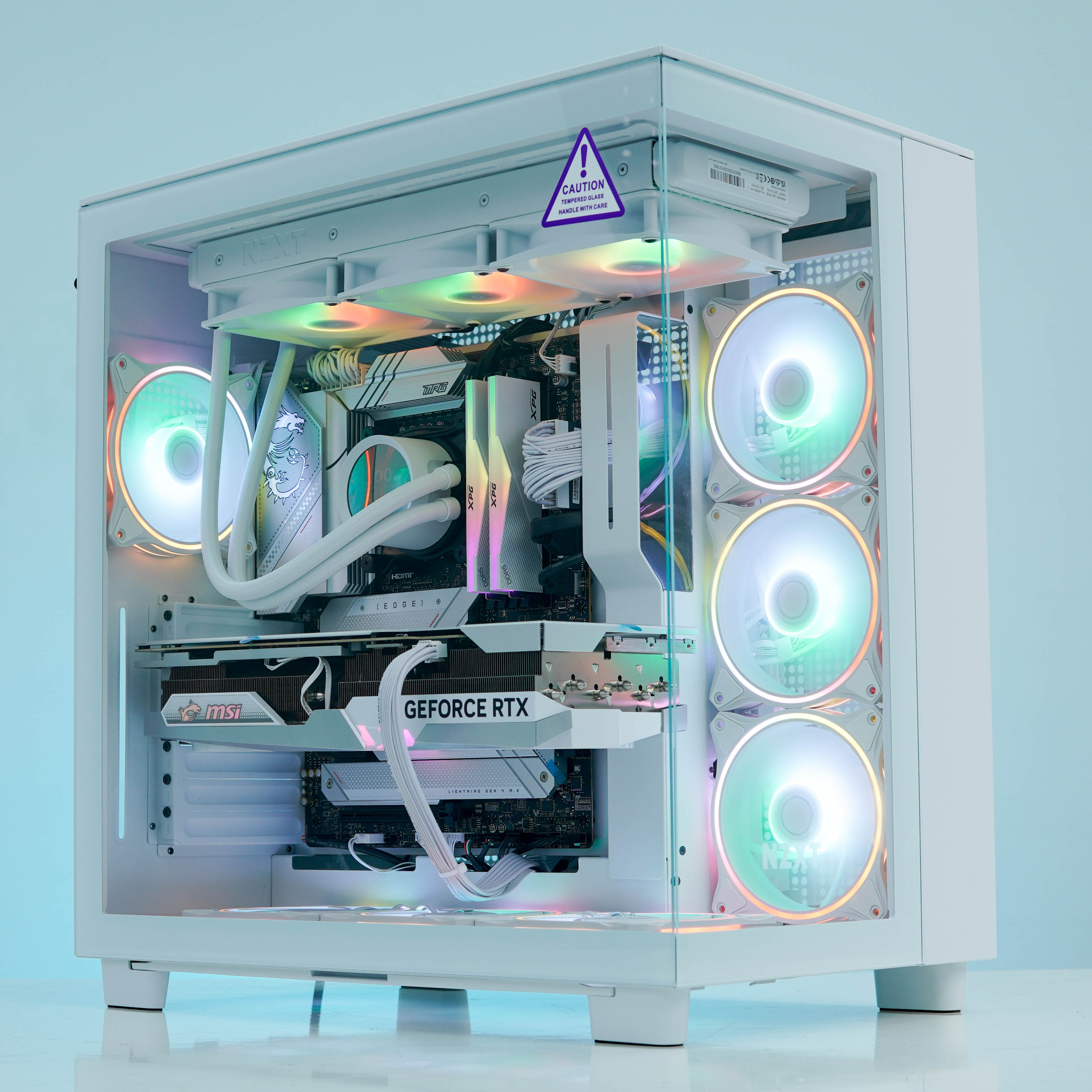 酷睿14700KF微星5070电脑主机