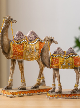 丝绸之路新疆敦煌骆驼摆件