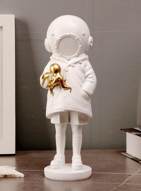 装饰品新品班克西潜水女孩树脂