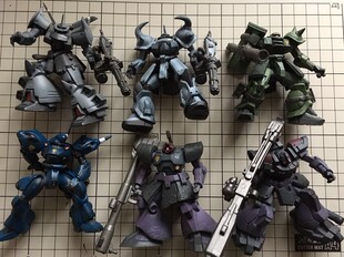 中古二手 万代Bandai Volks 造型村机动 高达 老FW 盒玩 吉恩单售