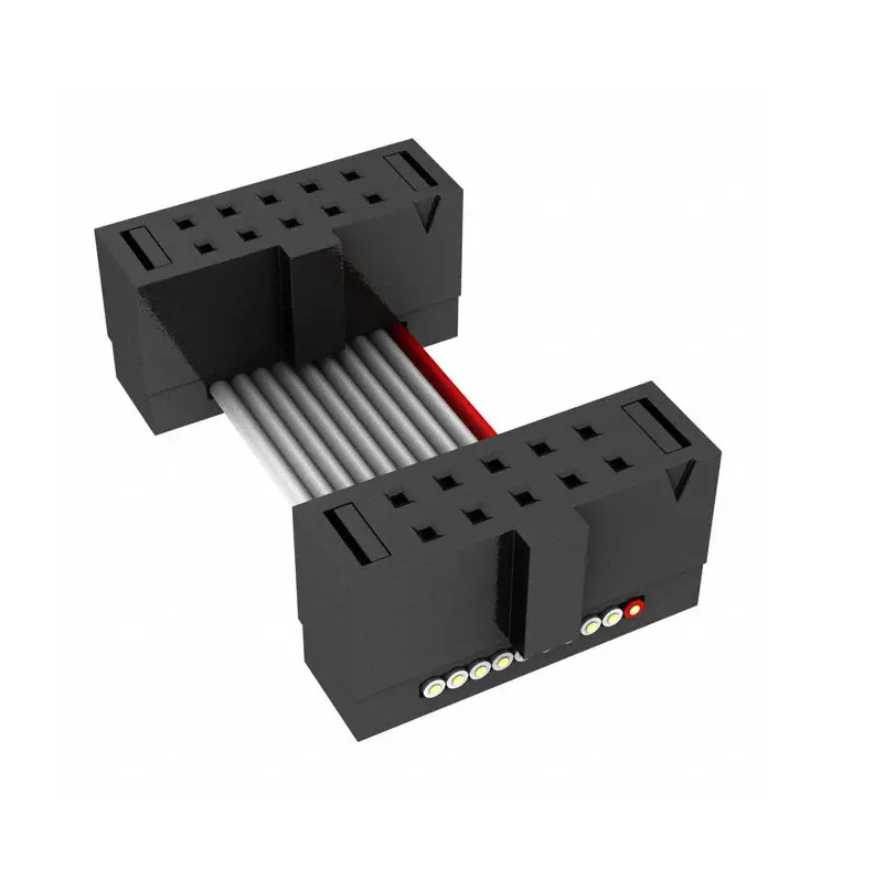 原装SAMTEC连接器FFSD-05-D-04.00-01-N 0.635mm排线焊板10P