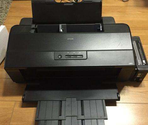 epson/爱普生l1800 墨仓式打印机影像专业6色相片彩色喷墨照片a3