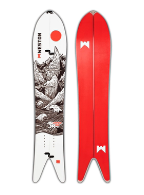 Weston Japow Splitboard 分离板AT单板滑雪板燕尾板登山滑雪