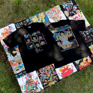 【原创】街机 32bit《天蚕变》游戏T恤手绘像素短袖