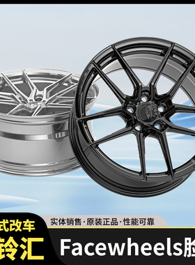 FACEWHEELS脸圈 FW1013款定制锻造轮圈一片式适用德系日系美系车