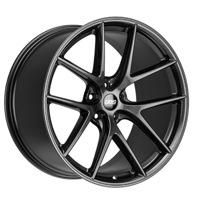德国BBS CC-R UNLIMITED多条辐滚锻工艺精品轮毂-亮面钻石黑
