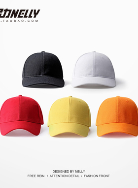 小尼力潮牌嘻哈鸭舌帽2026夏季新款情侣绣花棒球帽男女遮阳弯檐帽