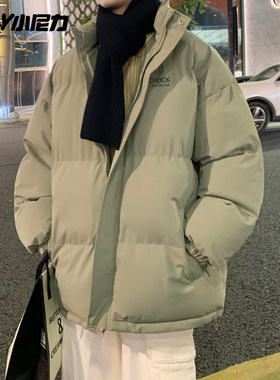 复古加绒加厚面包服棉衣