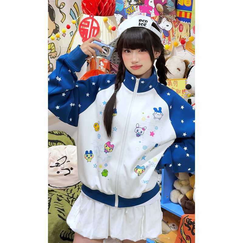 小尼力卡通星星夹克外套