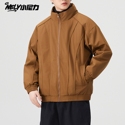 小尼力复古夹棉加厚夹克外套