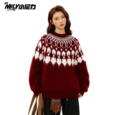 小尼力费尔岛毛衣针织衫