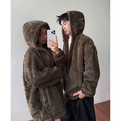 小尼力羊羔绒夹克外套