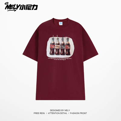 小尼力复古260克短袖T恤