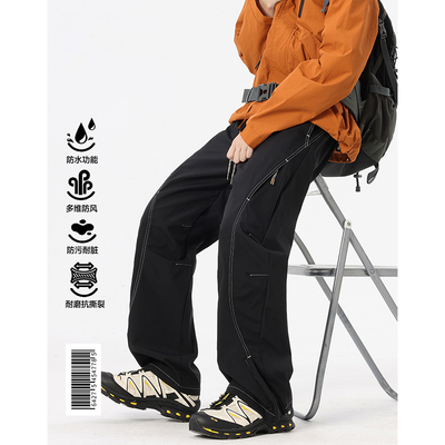 小尼力复古潮牌休闲裤长裤