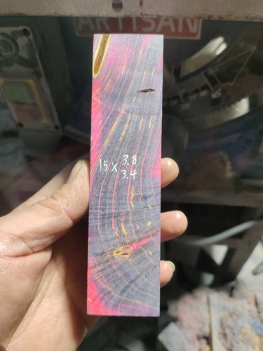 稳定化木固化木料刀柄料稳定化木料稳定化木木料彩色木料稳定木块