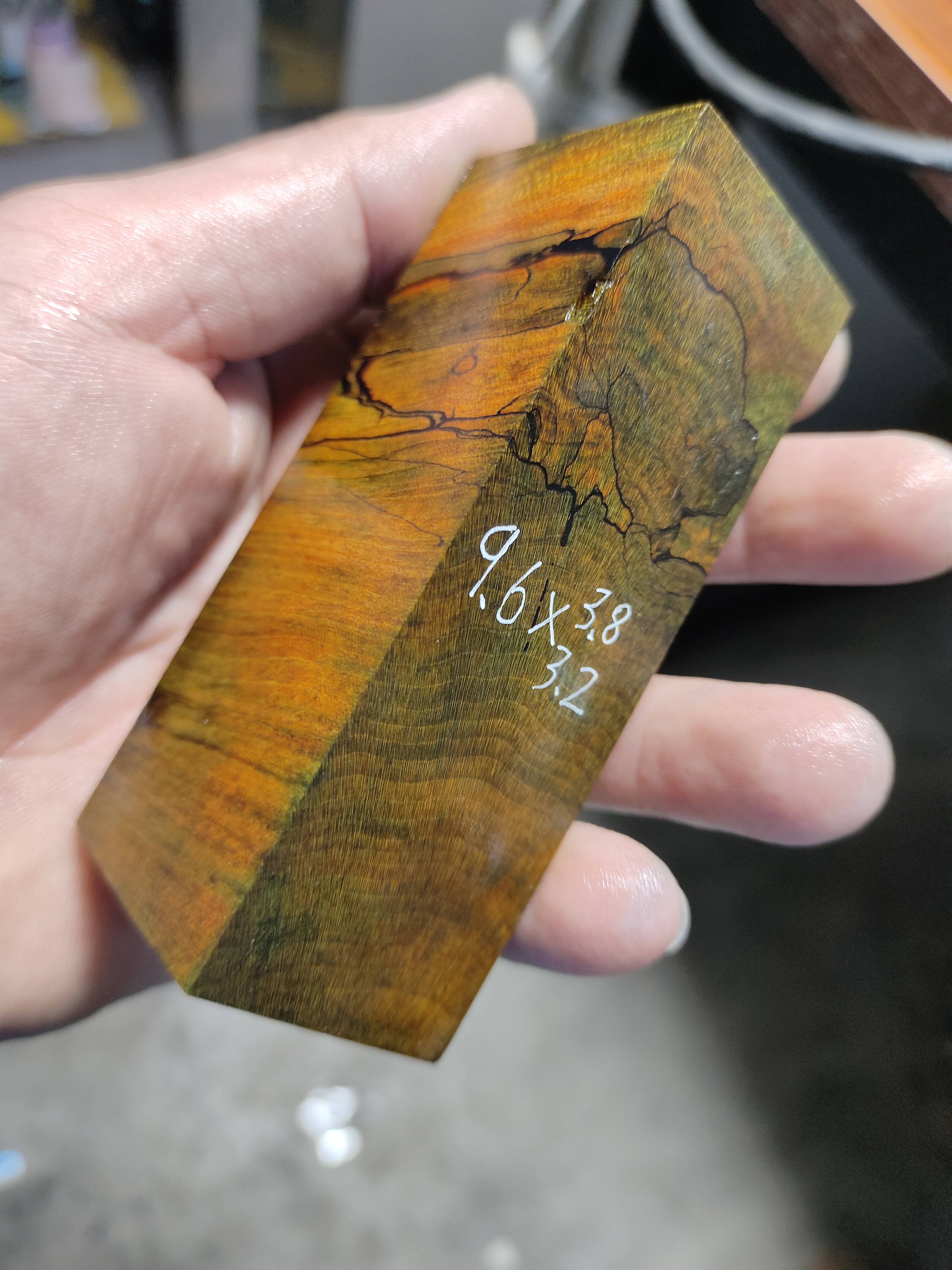 稳定化木固化木料刀柄料稳定化木料稳定化木木料彩色木料稳定木块