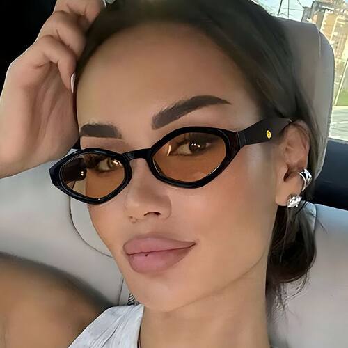 菱形太阳镜小框女士高级感墨镜防晒防紫外线太阳眼镜ins网红