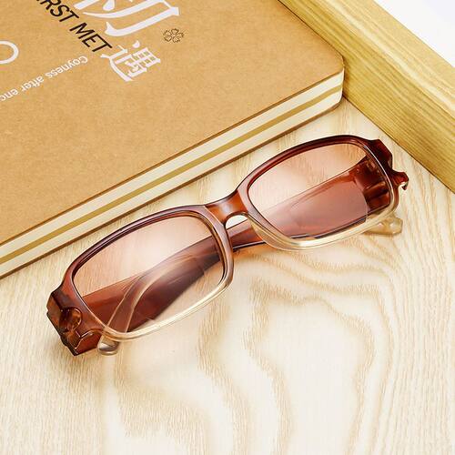 双光老花镜简约太阳老花镜 一镜两用远近老人眼镜 舒适男女同款