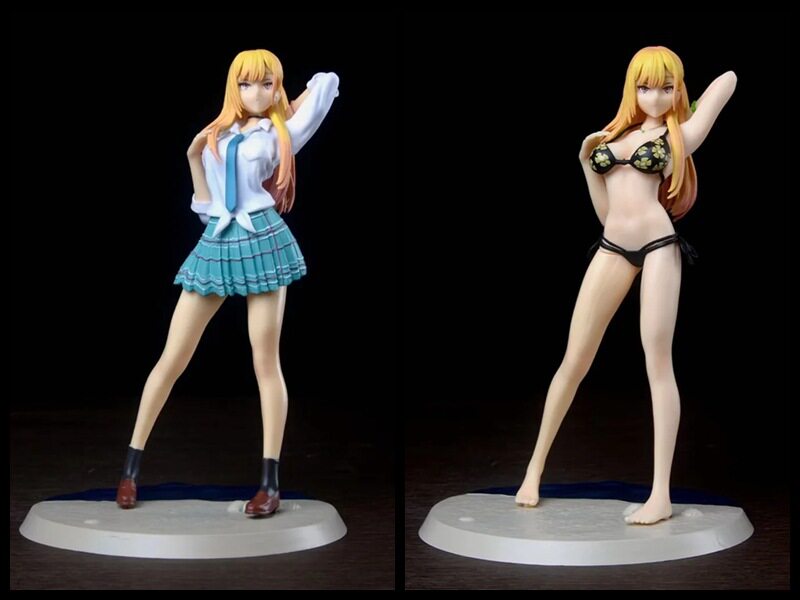 更衣人偶坠入爱河喜多川海梦泳装版绅士款制服可换脸模型盒装手办