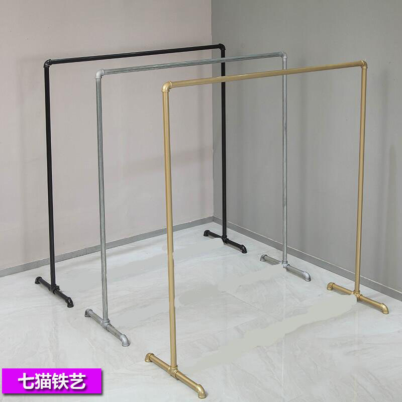 女装服装店童装衣架展示架落地式钢管水管摆地摊货架挂衣单杆架子,商业/办公家具,服装展示架,淘宝优惠券,粉丝福利购,淘宝优惠卷