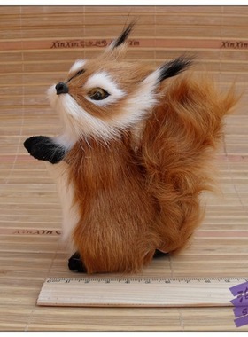 仿真松鼠森林动物模型