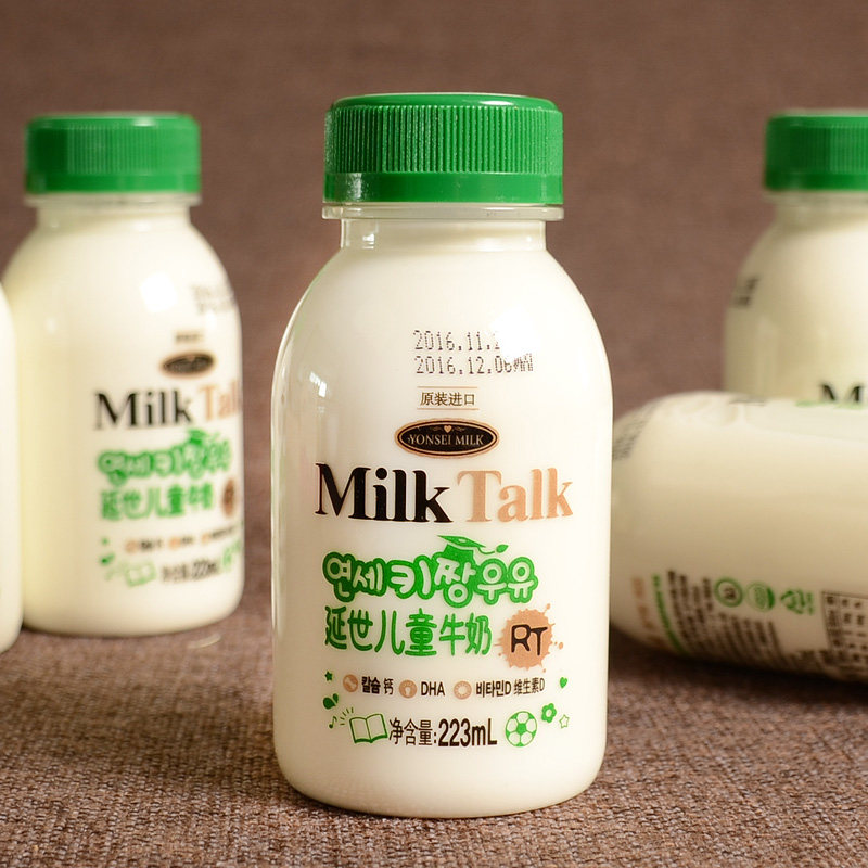 【月套餐】韩国进口延世牧场e高儿童牛奶223ml*7瓶*4周 每周四发