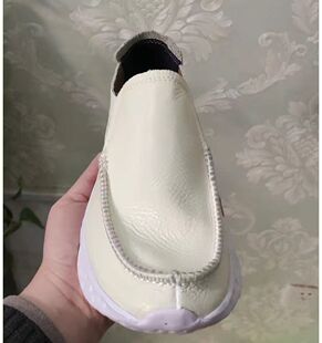 头层牛皮男款春夏透气网眼休闲软面凉皮鞋真皮薄牛皮一脚蹬工作鞋