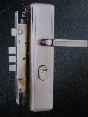 防盗锁互换电控锁防盗门锁dc12v