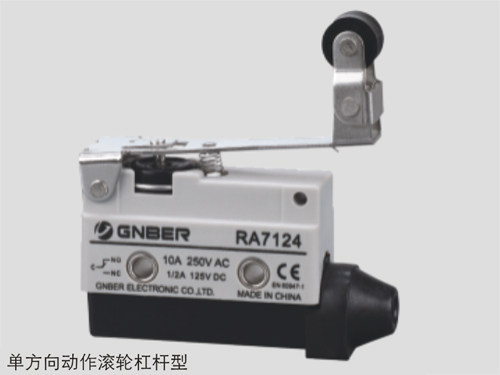 微动开关RA7144冈本单向滚轮短杆