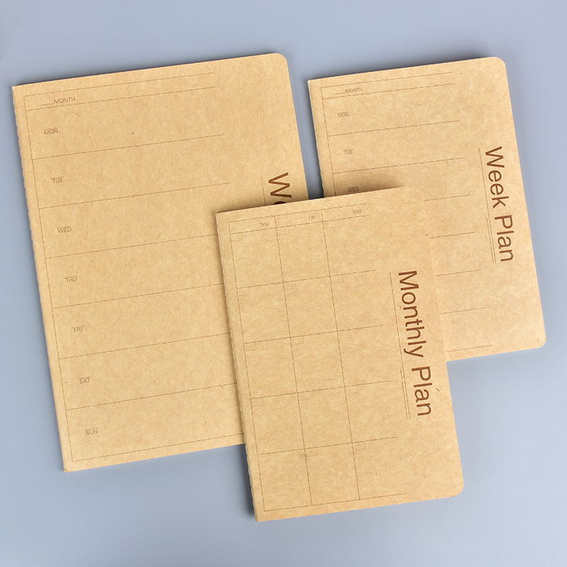 本舍A5/B5月计划周计划本简约款