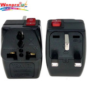 Wonpro is stable and does not fall with switch socket British standard one-to-two thousand-purpose conversion plug, Hong Kong, Macau, China 13A