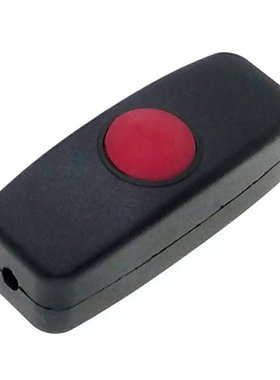 防水按钮DC USB床头灯具中途线上开关1.5A 250V红色黑色通用